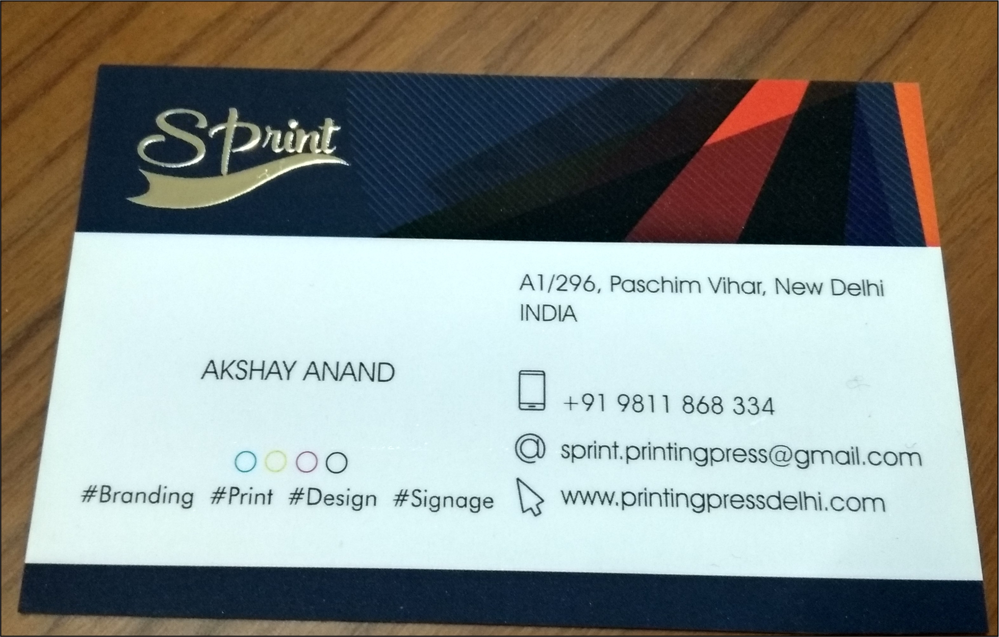 Where to print my cheap business card in Delhi NCR India?